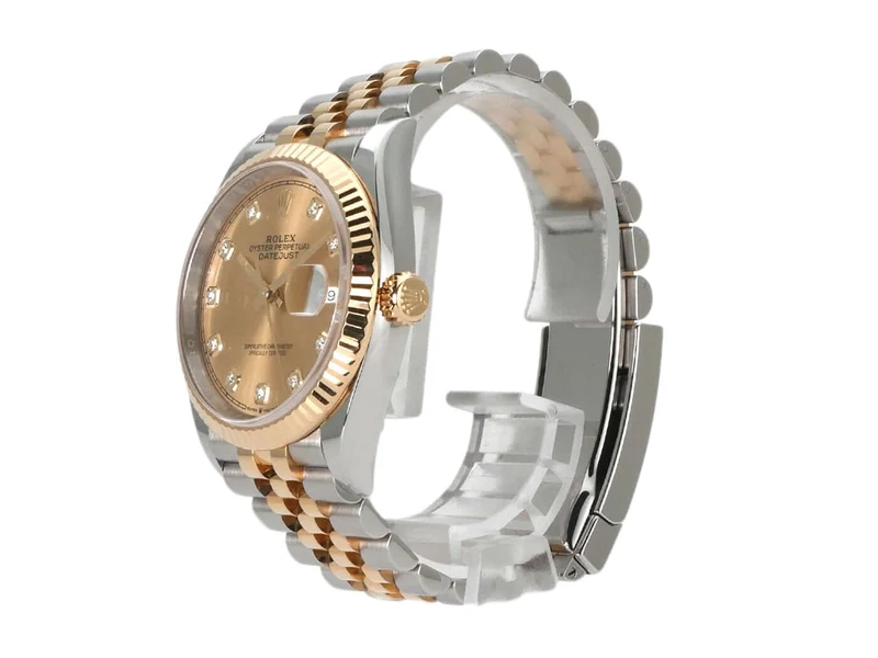Rolex Datejust 36 126233 Champagner Diamant Jubile-Band