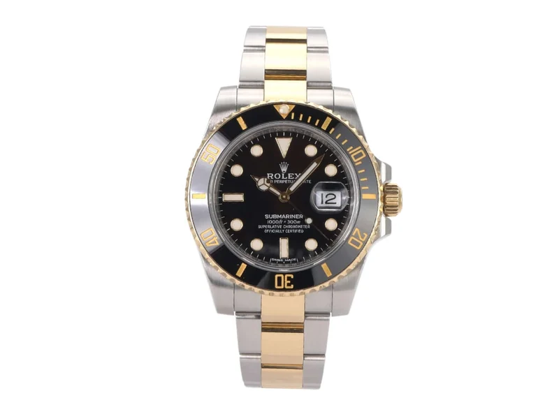 Rolex Submariner Date Edelstahl Gelbgold 116613LN