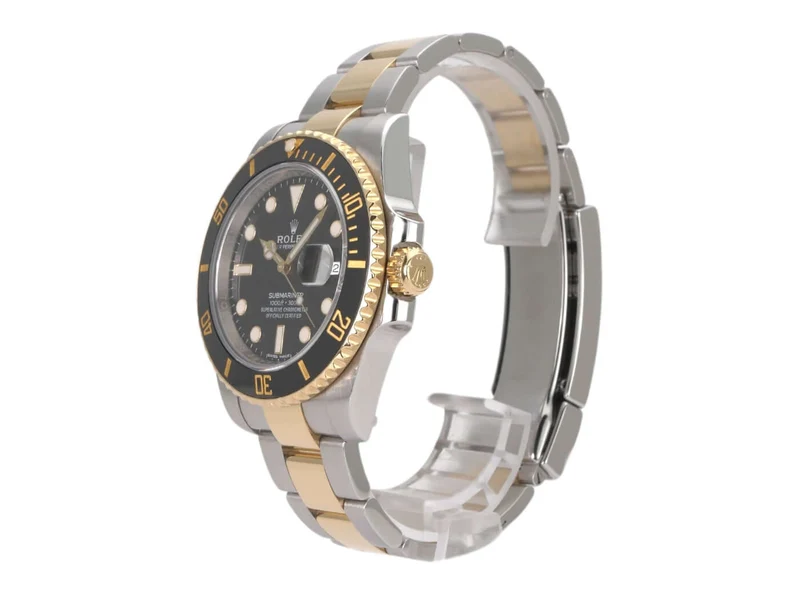 Rolex Submariner Date Edelstahl Gelbgold 116613LN