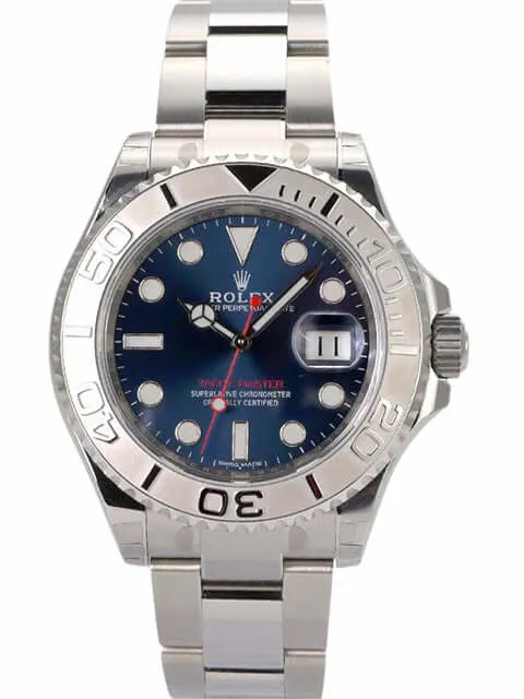 Rolex Yacht-Master 40 Edelstahl Platin 116622 Blau