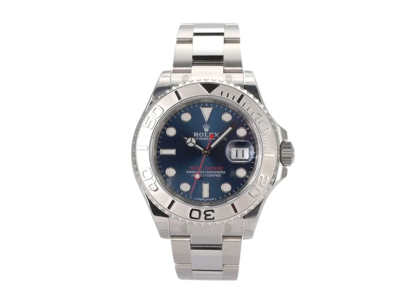 Rolex Yacht-Master 40 Edelstahl Platin 116622 Blau