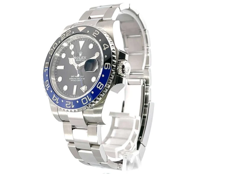 Rolex GMT-Master II Edelstahl 126710BLNR Oyster-Band Batman
