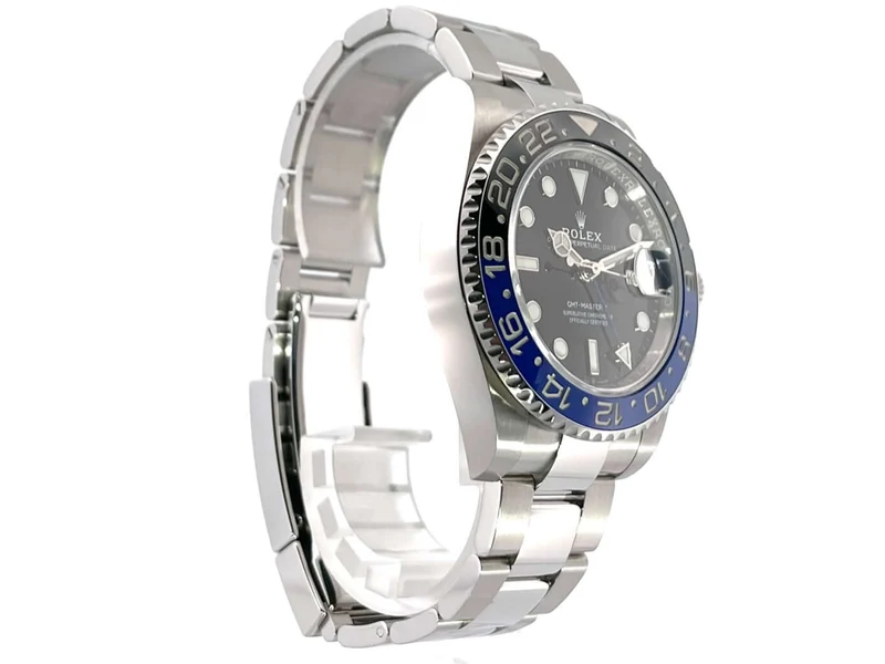 Rolex GMT-Master II Edelstahl 126710BLNR Oyster-Band Batman