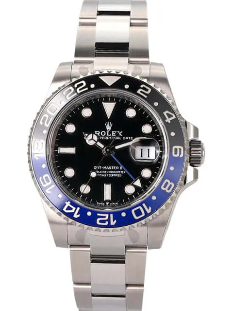Rolex GMT-Master II Edelstahl 126710BLNR Oyster-Band