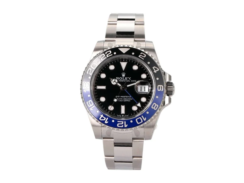 Rolex GMT-Master II Edelstahl 126710BLNR Oyster-Band