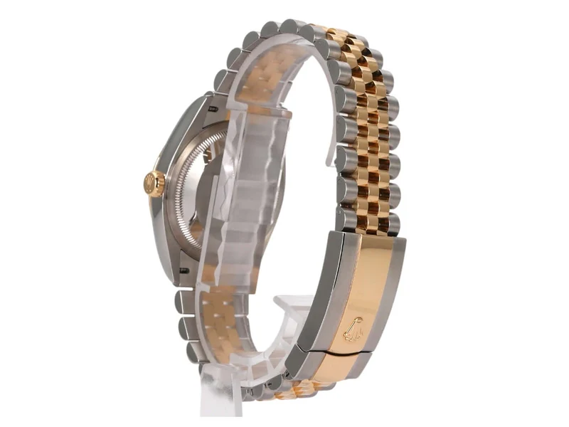 Rolex Datejust 36 Oystersteel Gelbgold 126233 Golden Palmenmuster Jubile-Band