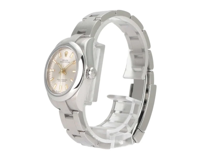 Rolex Oyster Perpetual 28 Ref. 276200 Silber