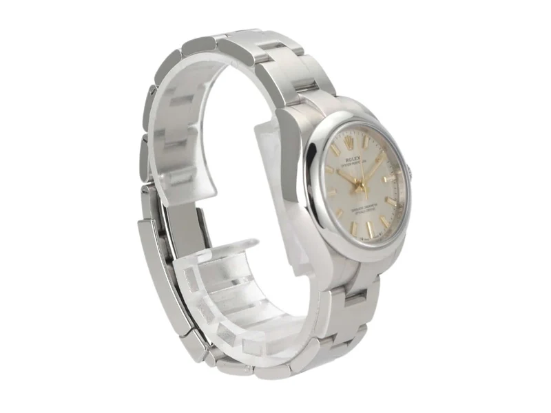 Rolex Oyster Perpetual 28 Ref. 276200 Silber