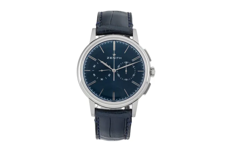 Zenith Elite chronograph steel automatic men's watch 03.2272.4069/51.C700 [2603748]