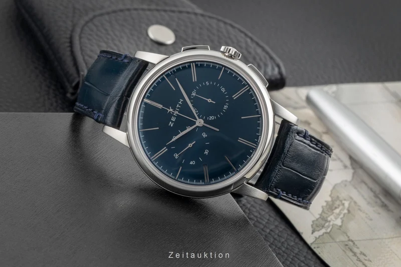 Zenith Elite chronograph steel automatic men's watch 03.2272.4069/51.C700 [2603748]