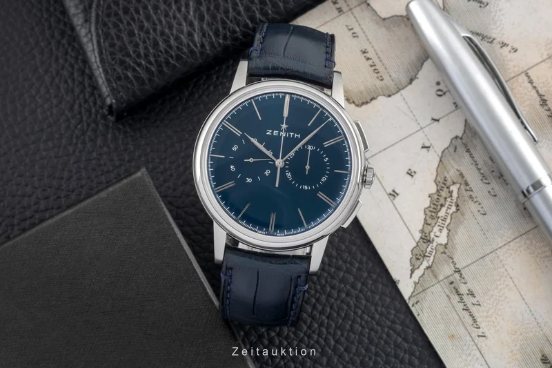 Zenith Elite chronograph steel automatic men's watch 03.2272.4069/51.C700 [2603748]