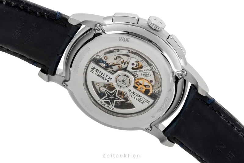 Zenith Elite chronograph steel automatic men's watch 03.2272.4069/51.C700 [2603748]