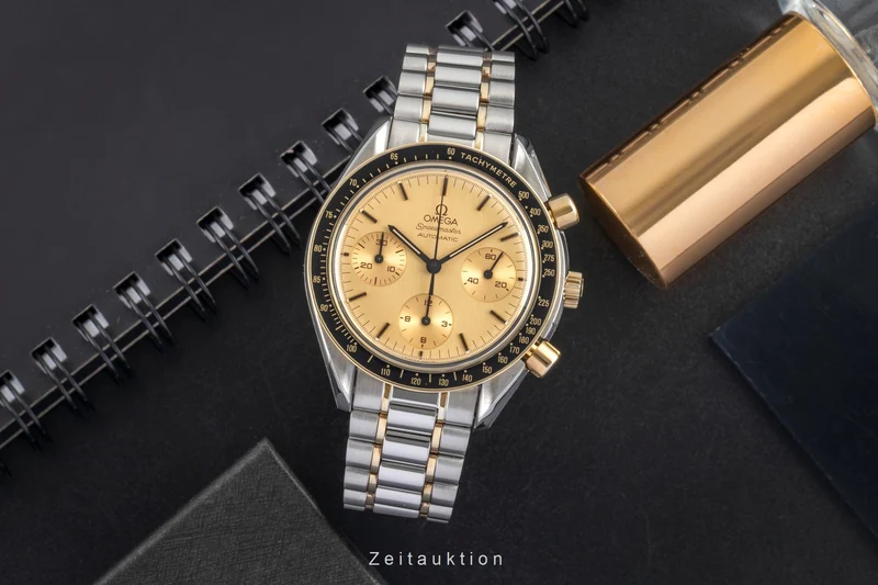 Omega Speedmaster chronograph steel / gold automatic men's watch 3310.10 [2603224]
