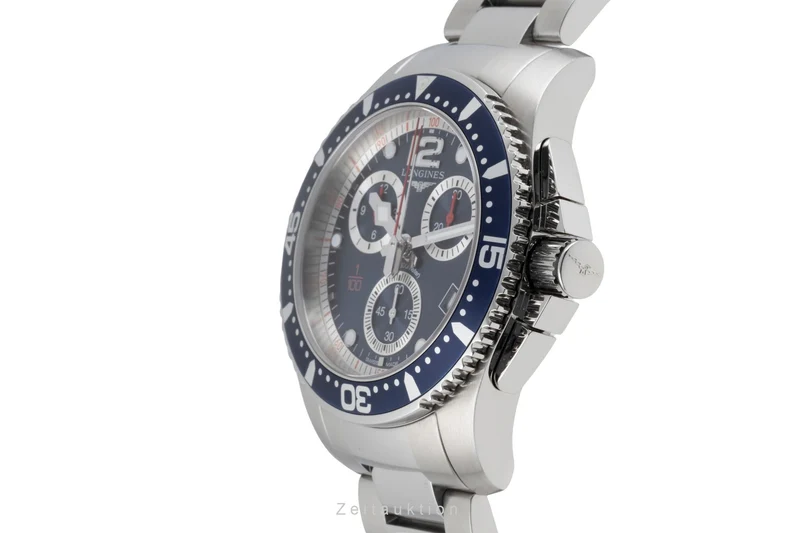 Longines Hydro Conquest chronograph steel quartz men's watch L3.743.4.96.6 [2603476]