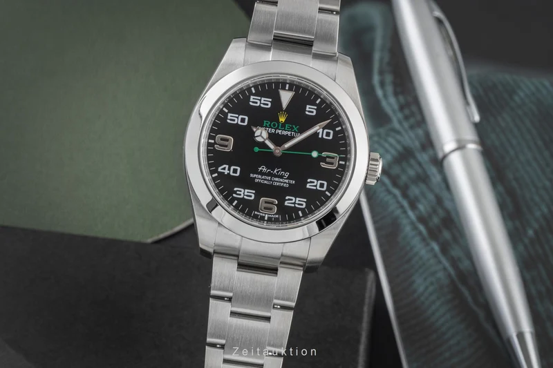 Rolex Air King steel automatic men's watch 116900-0001 [2604065]