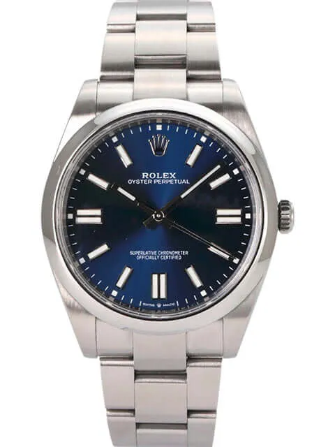 Rolex Oyster Perpetual 41 Ref. 124300 Blau