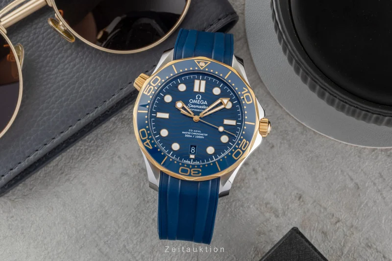 Omega Seamaster steel / gold automatic men's watch 210.22.42.20.03.001 LP: 9300EUR [2603978]