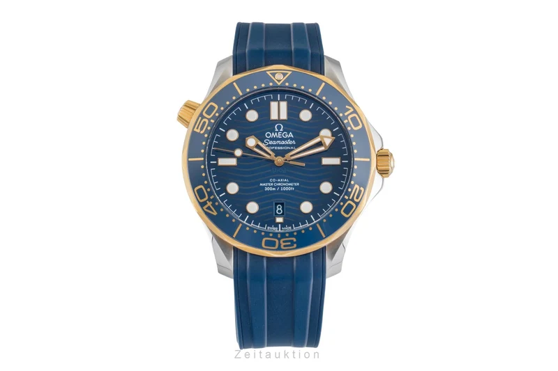 Omega Seamaster steel / gold automatic men's watch 210.22.42.20.03.001 LP: 9300EUR [2603978]