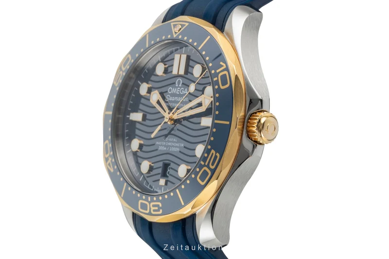 Omega Seamaster steel / gold automatic men's watch 210.22.42.20.03.001 LP: 9300EUR [2603978]
