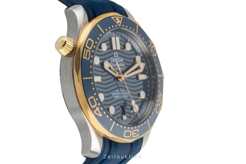 Omega Seamaster steel / gold automatic men's watch 210.22.42.20.03.001 LP: 9300EUR [2603978]