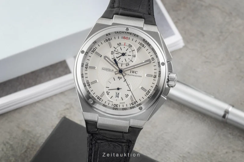 IWC Ingenieur chronograph steel automatic men's watch IW378405 [2603268]