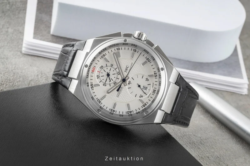 IWC Ingenieur chronograph steel automatic men's watch IW378405 [2603268]