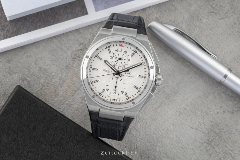 IWC Ingenieur chronograph steel automatic men's watch IW378405 [2603268]