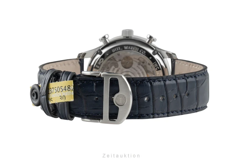 IWC Portugieser chronograph steel automatic men's watch IW371606 LP: 9100EUR [2603208]