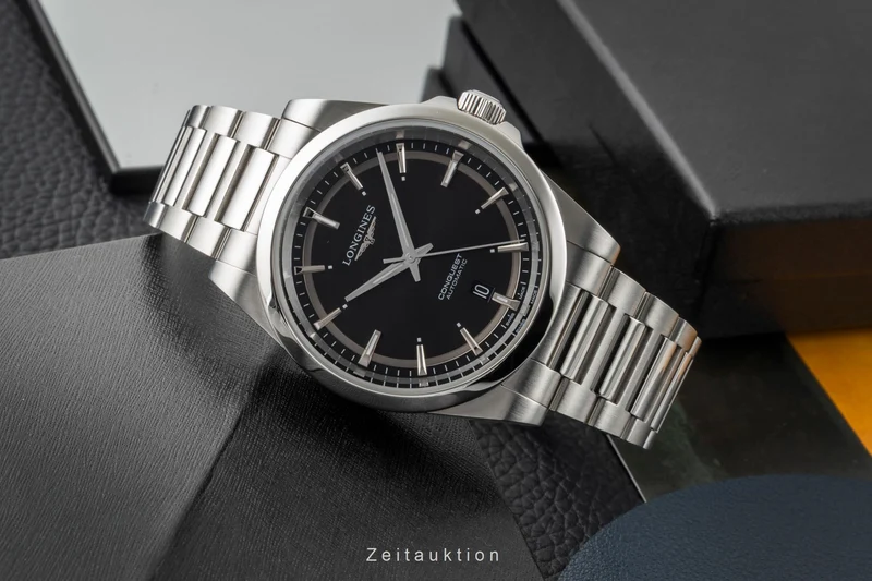 Longines Conquest steel automatic men's watch L3.830.4.52.6 LP: 2250EUR [2603798]