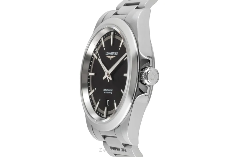 Longines Conquest steel automatic men's watch L3.830.4.52.6 LP: 2250EUR [2603798]