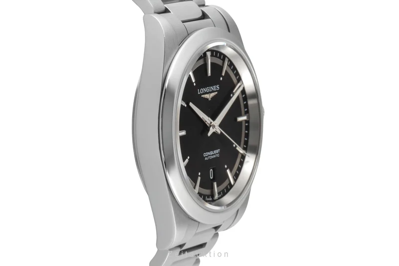 Longines Conquest steel automatic men's watch L3.830.4.52.6 LP: 2250EUR [2603798]
