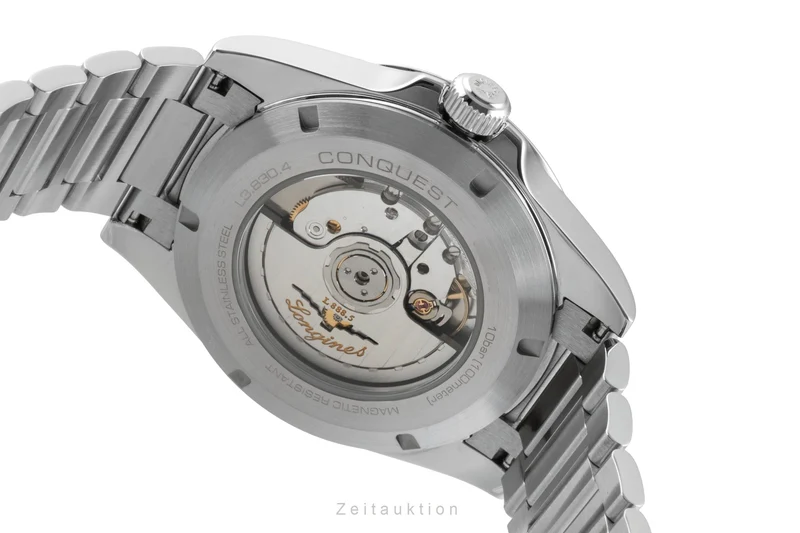 Longines Conquest steel automatic men's watch L3.830.4.52.6 LP: 2250EUR [2603798]