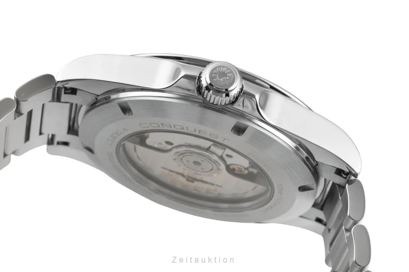 Longines Conquest steel automatic men's watch L3.830.4.52.6 LP: 2250EUR [2603798]