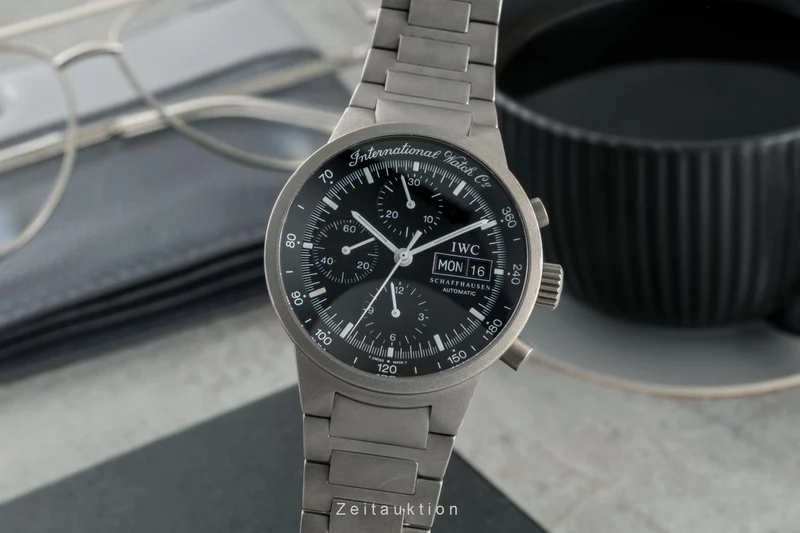 IWC GST chronograph titanium automatic men's watch IW370701 [2603854]