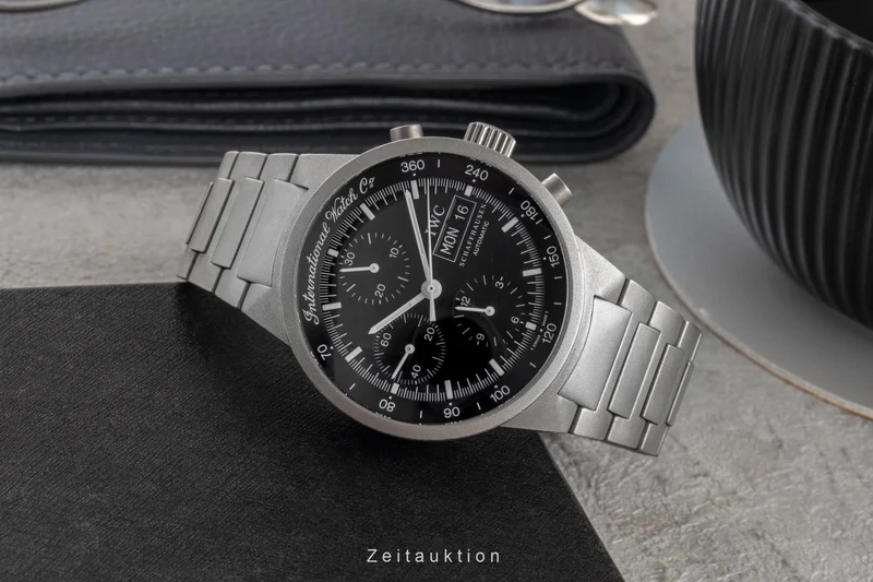 IWC GST chronograph titanium automatic men's watch IW370701 [2603854]