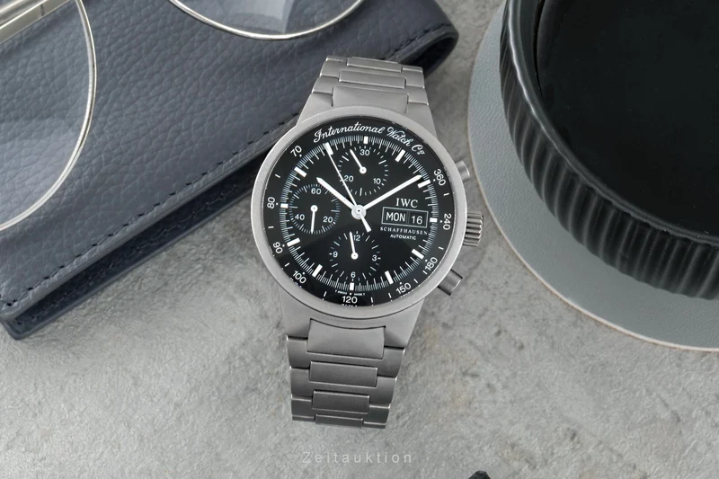 IWC GST chronograph titanium automatic men's watch IW370701 [2603854]