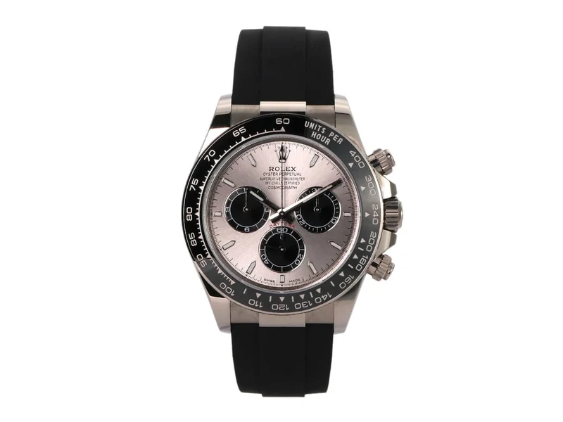 Rolex Daytona 126519LN Weißgold Oysterflex Grau