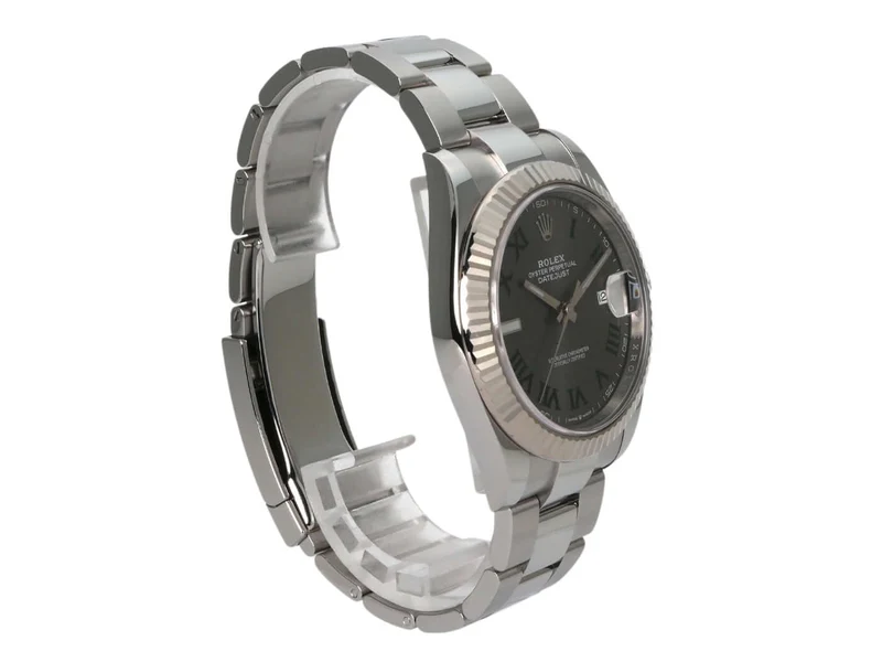 Rolex Datejust 41 Ref. 126334 Rhodium Römisch