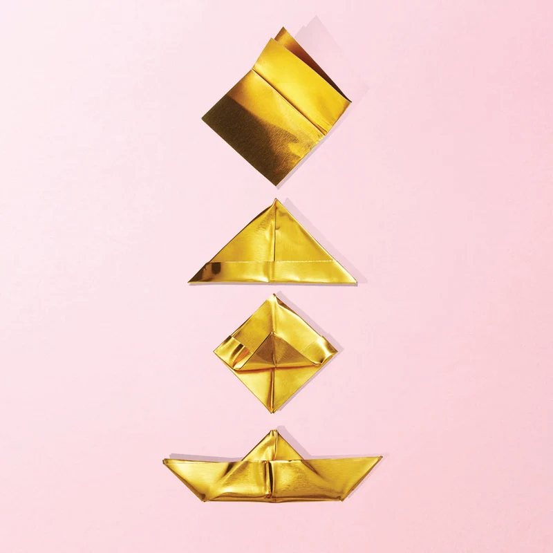 Brosche - ORIGAMI BOOT | Turina. Jewellery