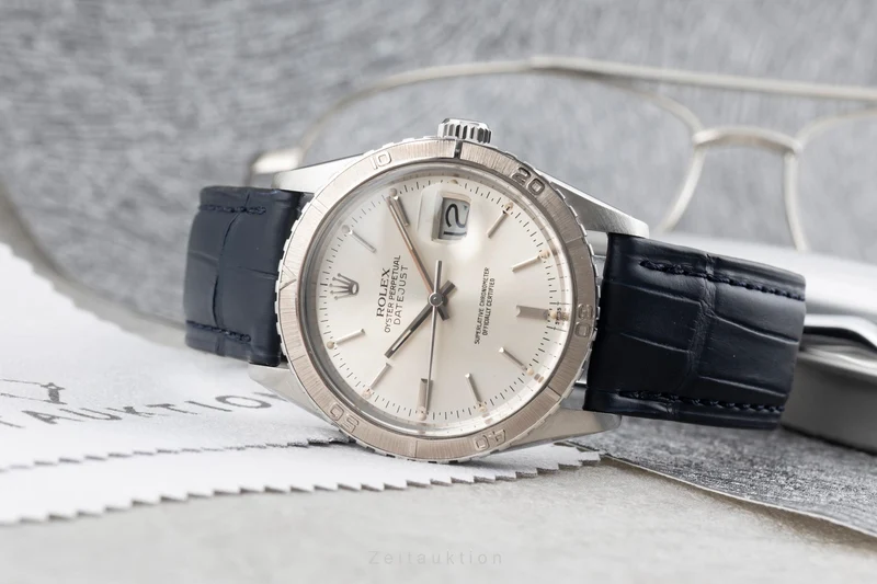 Rolex Datejust steel / white gold automatic men's watch 16250 Vintage [2603502]