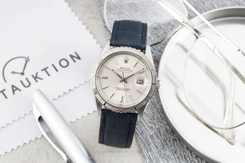 Rolex Datejust steel / white gold automatic men's watch 16250 Vintage [2603502]