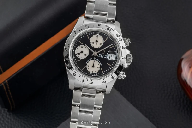 Tudor Prince Date chronograph steel automatic men's watch 79280 [2603604]