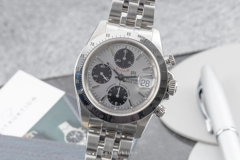 Tudor Prince Date chronograph steel automatic men's watch 79280 [2603080]