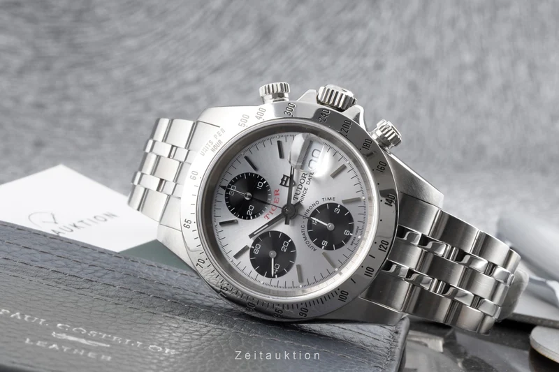 Tudor Prince Date chronograph steel automatic men's watch 79280 [2603080]