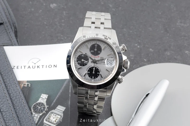Tudor Prince Date chronograph steel automatic men's watch 79280 [2603080]