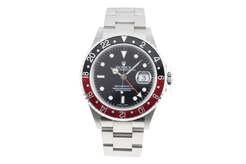 Rolex GMT-Master II steel automatic men's watch 16710 [2603388]