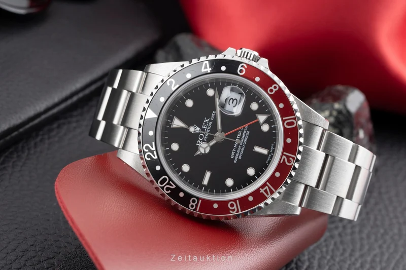 Rolex GMT-Master II steel automatic men's watch 16710 [2603388]