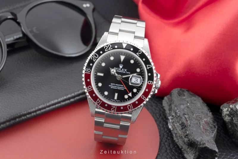 Rolex GMT-Master II steel automatic men's watch 16710 [2603388]
