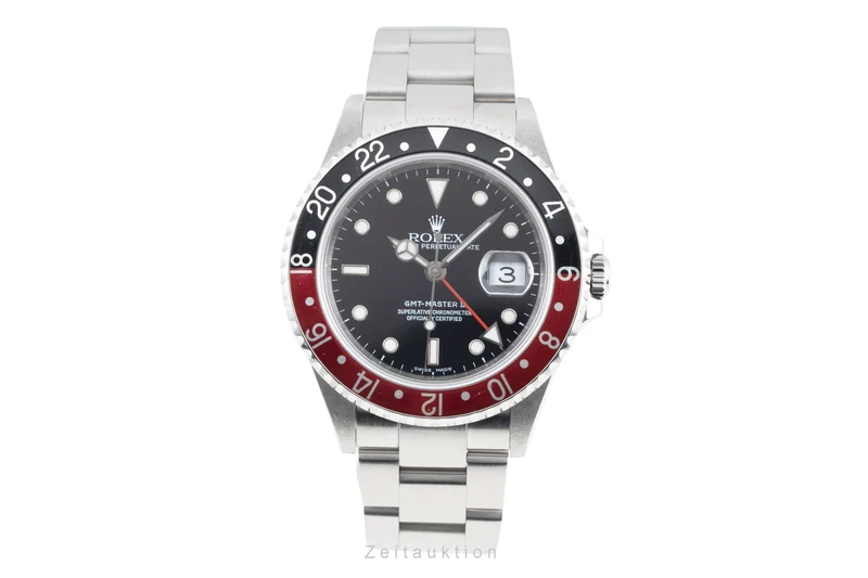 Rolex GMT-Master II steel automatic men's watch 16710 [2603388]
