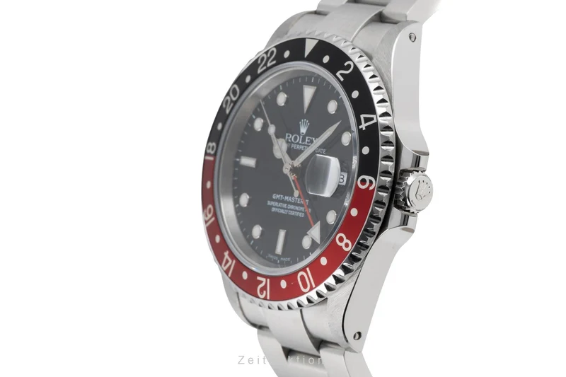 Rolex GMT-Master II steel automatic men's watch 16710 [2603388]